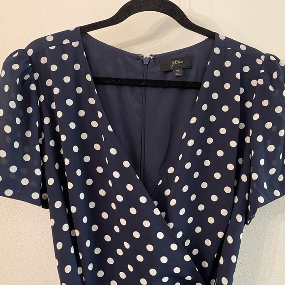 J.Crew polka-dot jumpsuit - Picture 3 of 7